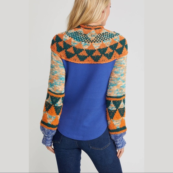 Free People Sweaters - NWT Free People Swit The Small Stuff Pullover Knit